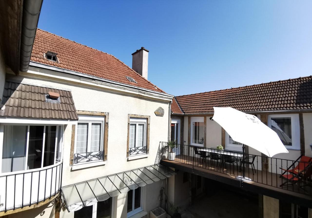 Les Bulles D'Ay - Terrasse Apartamento Ay-Champagne Exterior foto